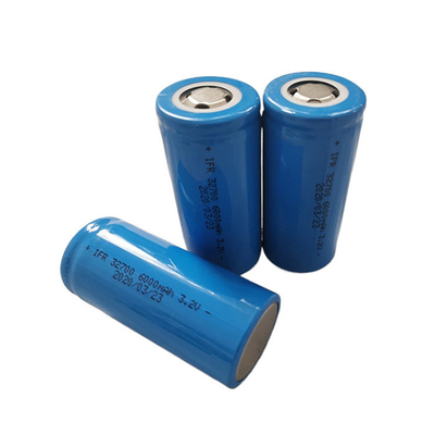 LiFePO4 32700 3.2V 6000mAh μπαταρία LFP κυκλίνδρια μπαταρία λιθίου-φωσφορικού σιδήρου