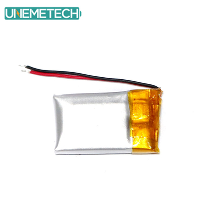 3.7V 65mAh 561118 επαναφορτιζόμενη προσαρμόσιμη μπαταρία πολυμερούς λιθίου για ακουστικά