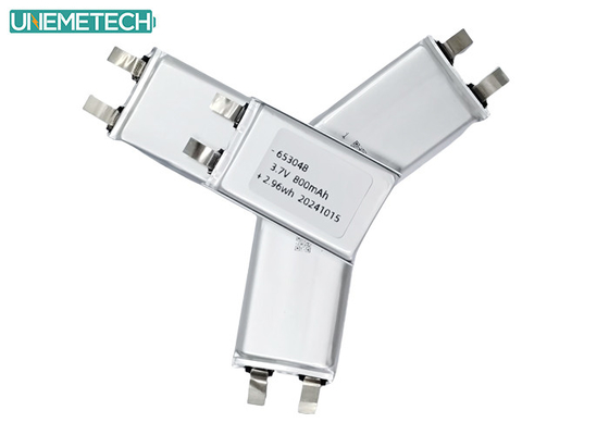 20C Υψηλός ρυθμός εκφόρτισης 3.7V 800mah Λίπο μπαταρία 653048 για RC αεροπλάνο