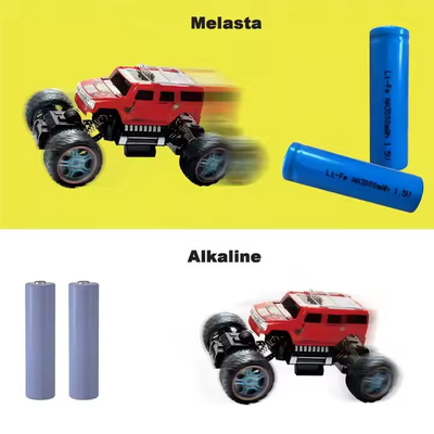 Λιθιοσίδηρος λίθιο μπαταρία Li Fes2 μπαταρίες AA FR14505 FR6 1.5V 3000mAh Για την αντικατάσταση Energizer L91 Ultimate μπαταρίες λιθίου