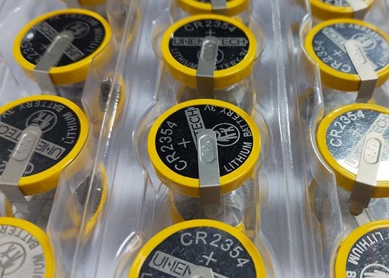 CR2354 3V μπαταρία κουμπιού 560mAh Πρωτογενής μπαταρία λιθίου με ετικέτες συγκόλλησης για μαγειρική ρυζιού