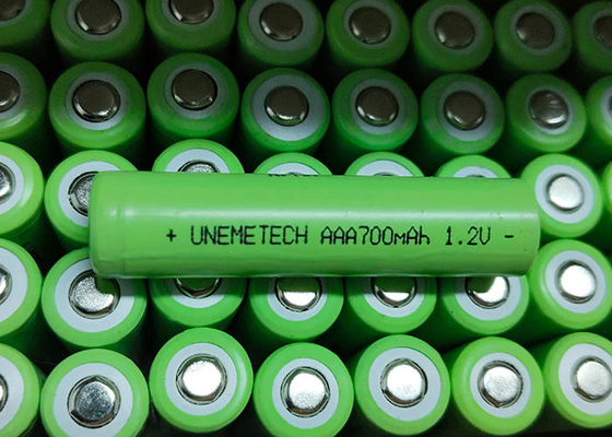 NiMH μπαταρία AAA700mAh 1.2V 700mAh επαναφορτιζόμενη μπαταρία νικελίου-μεταλλικού υδρίτη